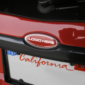 Emblem Decals (x3) 2000-2011 Ford Focus -Logo of Your Choice