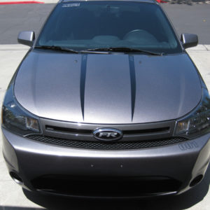 Hood Stripes- 2008-2011 Ford Focus 08-11 Many Colors, Logos 2.0L