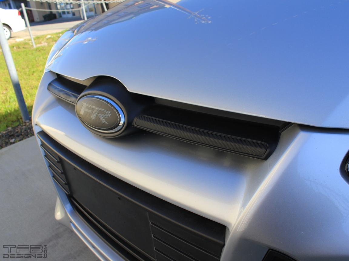 bid maksimum gammelklog Grill Whisker Overlay Decals - fits 2012-2014 Ford Focus 12-14 - TFB Designs