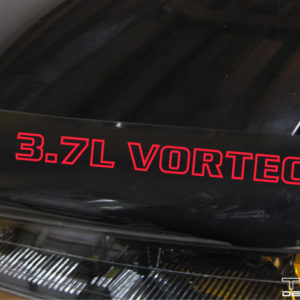 Vortec Decal – 3.5L, 3.7L, or 4.3L GMC Canyon / Chevy Colorado S10
