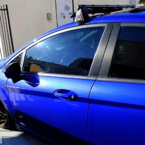 3M Carbon Fiber Door Pillar Decals 2013-2019 Ford Fiesta ST