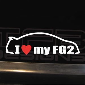 I Love my Car Decal EF EK EG EM1 DC2 DC5 AP1 FG2 FA5 FD2