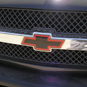 SS Style Front Chevy Emblem Decal – fits Chevrolet Trucks