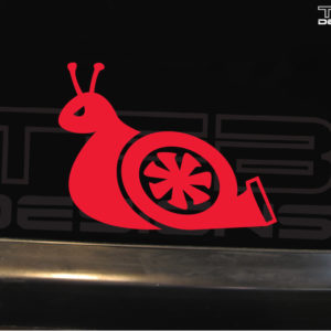 Turbo Snail Decal – Several Sizes – JDM Decal Vinyl Sticker