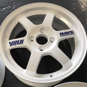 Volk Racing and Rays Engineering Decals for TE37 Wheels