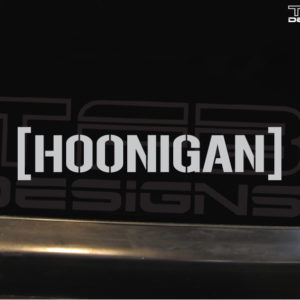 Hoonigan Decal – Color and Size of Your Choice – Drift Hoon