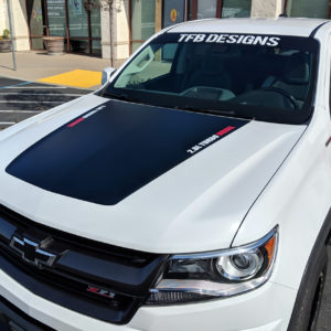 Hood Logo Decals for the 2015-2022 Chevy Colorado