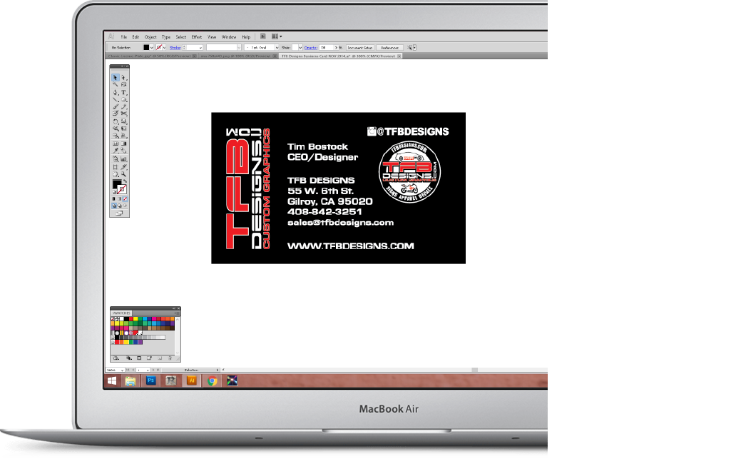 Tfb Designs Business Cards - TFB Designs
