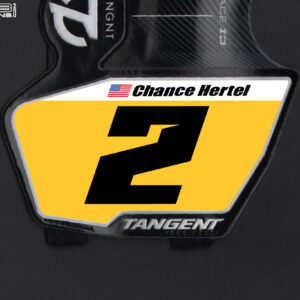 Custom BMX Side Number Plate Backgrounds for Tangent Side Plates